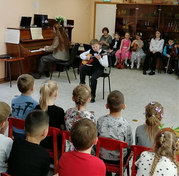 концерт учащихся детской музыкальной школы 